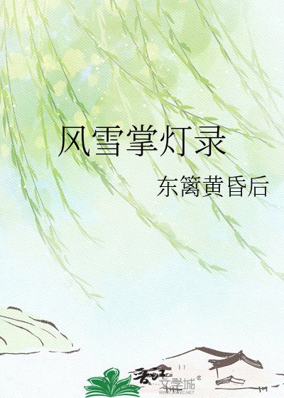 《風雪掌燈錄》